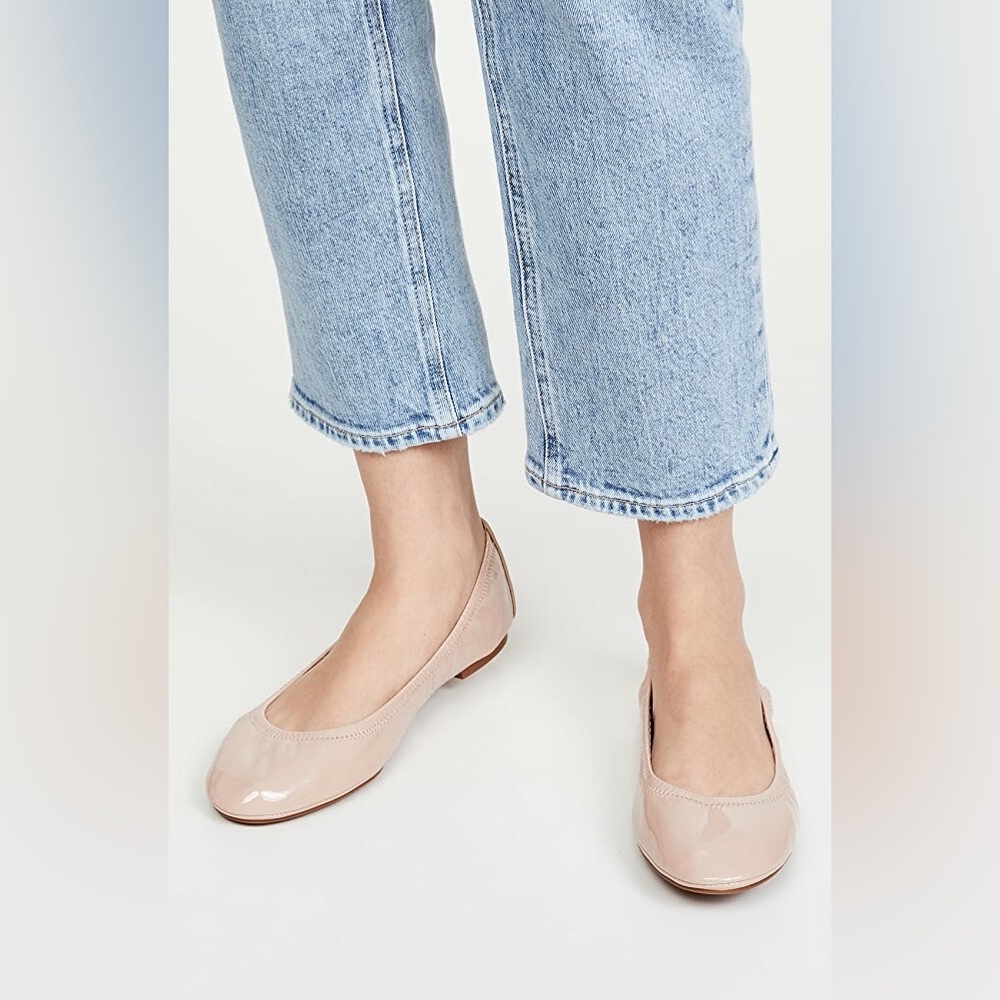 Tory Burch Edie Patent Ballet Flats
